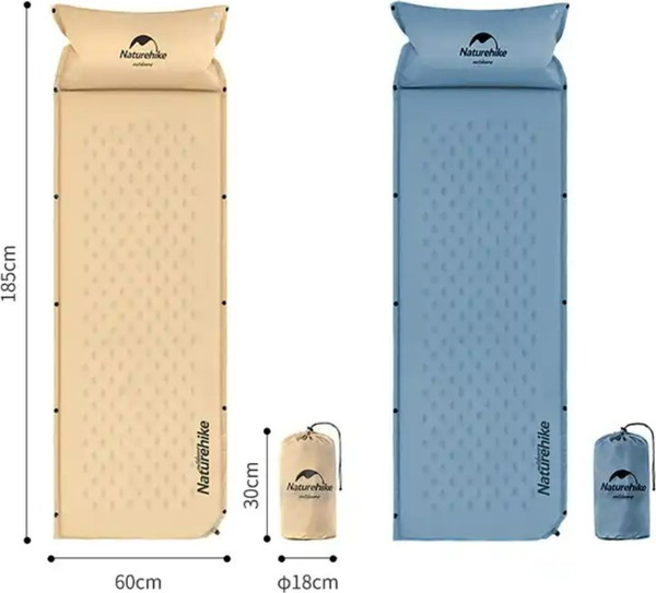 Изображение товара Туристический коврик Naturehike NH15Q002-D-YESN (песочный)