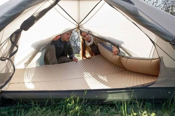 Изображение товара Туристический коврик Naturehike NH15Q002-D-YESN (песочный)