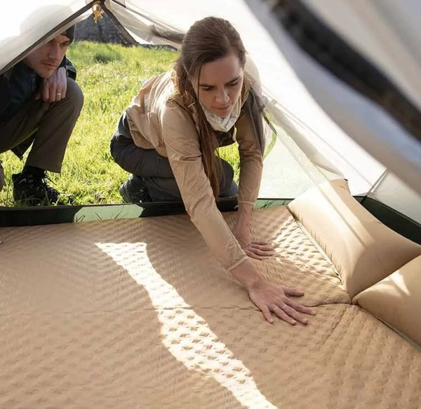 Изображение товара Туристический коврик Naturehike NH15Q002-D-YESN (песочный)