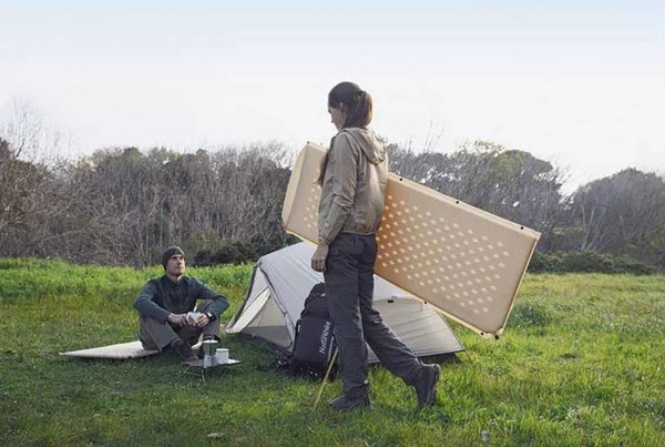 Изображение товара Туристический коврик Naturehike NH15Q002-D-YESN (песочный)