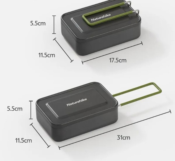 Изображение товара Котелок походный Naturehike NH21CJ011-G