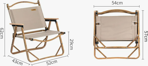 Изображение товара Кресло складное Naturehike NH19Y002-D-AAWC (ореховый/черный)