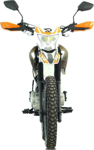 Изображение товара Мотоцикл Rockot ZR250 21/18 ЭПТС (белый/оранжевый)