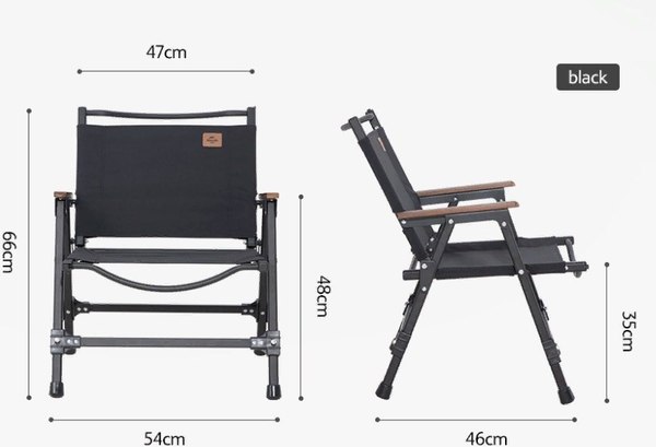 Изображение товара Кресло складное Naturehike NH21JJ002-BL (черный)