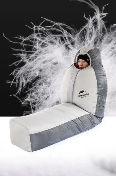 Изображение товара Спальный мешок Naturehike Arctic-17 / NH19YD005-SIL1000G  (серебристый)