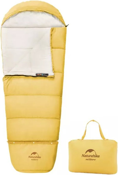 Изображение товара Спальный мешок Naturehike Compact C180 / NH21MSD01-C180YE (желтый)
