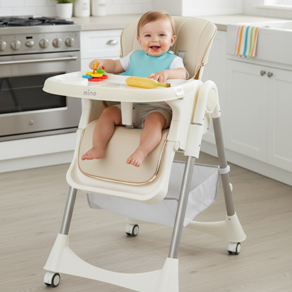 Изображение товара Стульчик для кормления NINO Banny (бежевый)