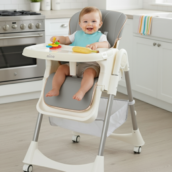 Изображение товара Стульчик для кормления NINO Banny (серый)