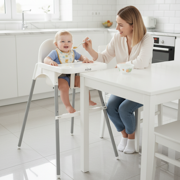 Изображение товара Стульчик для кормления NINO Bird (серый)