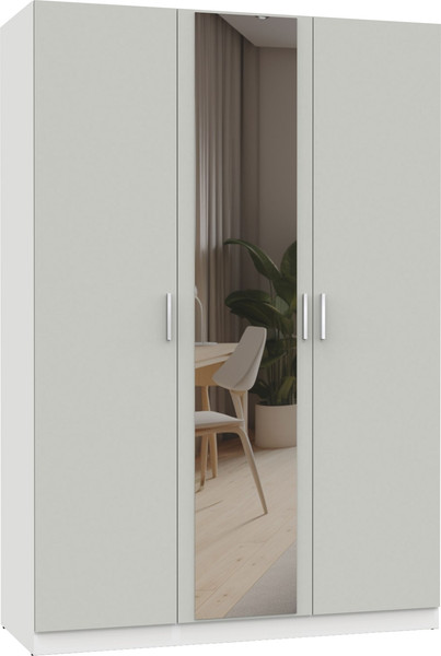 Изображение товара Шкаф Интермебель Марсель-2 / МР 01-02 (шиншилла серая)