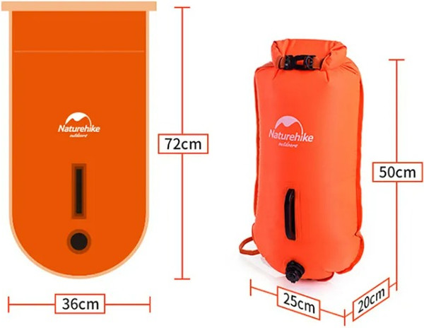 Изображение товара Гермомешок Naturehike NH17S001-G-OR (ярко-оранжевый)