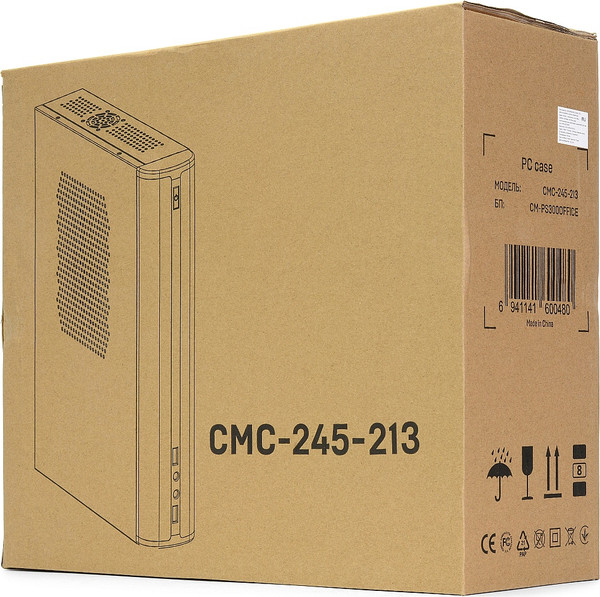 Изображение товара Корпус для компьютера Crown CMC-245-213 (без БП)