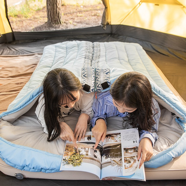 Изображение товара Спальный мешок Naturehike Envelope Down L250 / NH21MSD07-BLU250 (голубой)