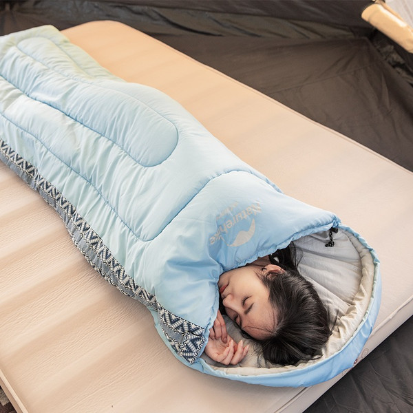 Изображение товара Спальный мешок Naturehike Envelope Down L250 / NH21MSD07-BLU250 (голубой)