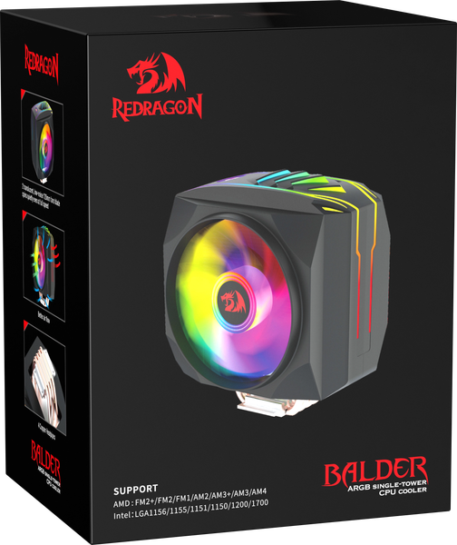 Изображение товара Кулер для процессора Redragon Balder / 71626