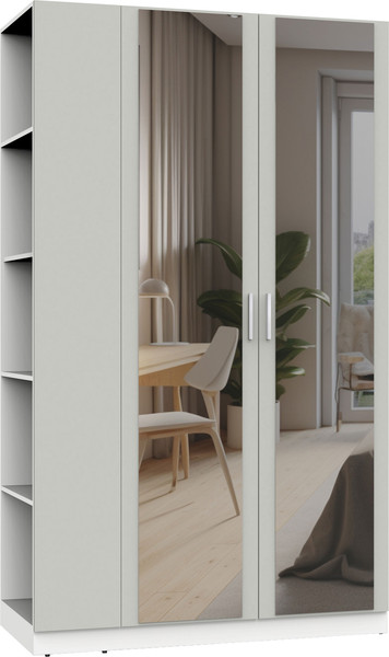 Изображение товара Шкаф Интермебель Марсель-19 / МР 01-19 (шиншилла серая)