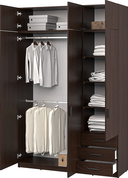 Изображение товара Шкаф Involux Престон 226H022 (венге)