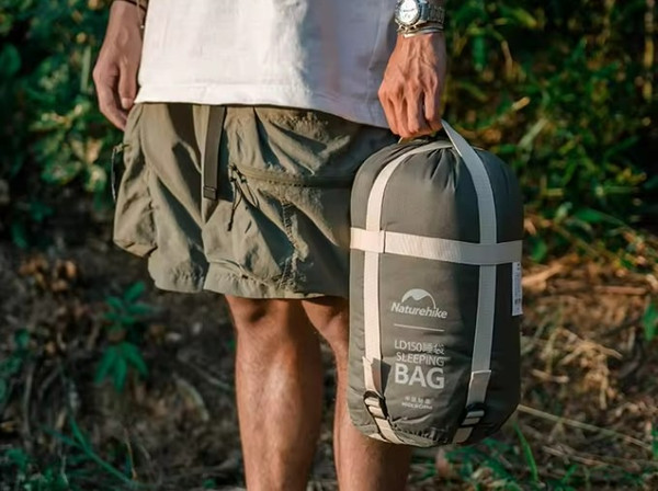 Изображение товара Спальный мешок Naturehike Lingdong 225х75см / CNK2300SD016-LD250BE (бежевый)