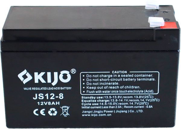 Изображение товара Аккумуляторная батарея Kijo 12V 8Ah F2 / JS12-8