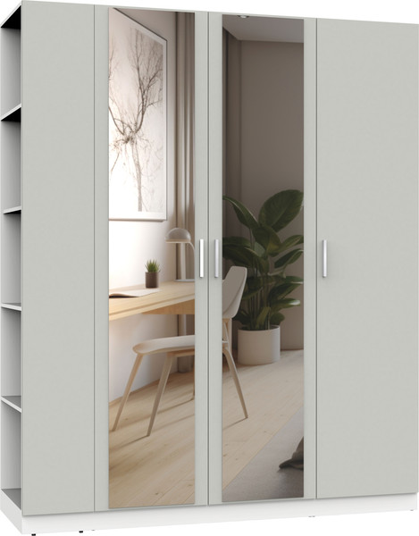 Изображение товара Шкаф Интермебель Марсель-31 / МР 01-31 (шиншилла серая)