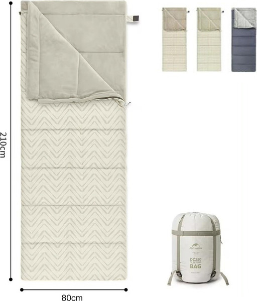 Изображение товара Спальный мешок Naturehike Shanmi / CNK2300SD012-DP200BGR (светло-зеленый)