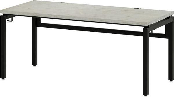 Изображение товара Компьютерный стол Millwood Будапешт 180x80x78.85 (дуб белый Craft/металл черный)