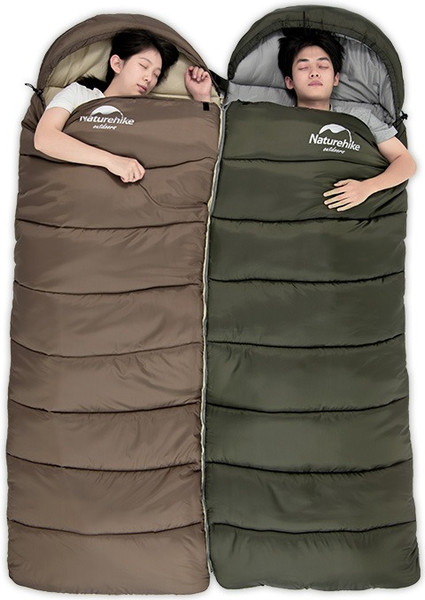 Изображение товара Спальный мешок Naturehike U150 / NH20MSD07-G150 (коричневый)
