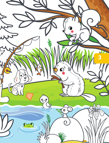 Изображение товара Раскраска АСТ Времена года, мягкая обложка (Гордеева Екатерина)