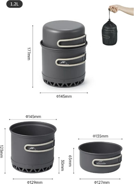 Изображение товара Походный набор Naturehike CNK2300CJ0002-12