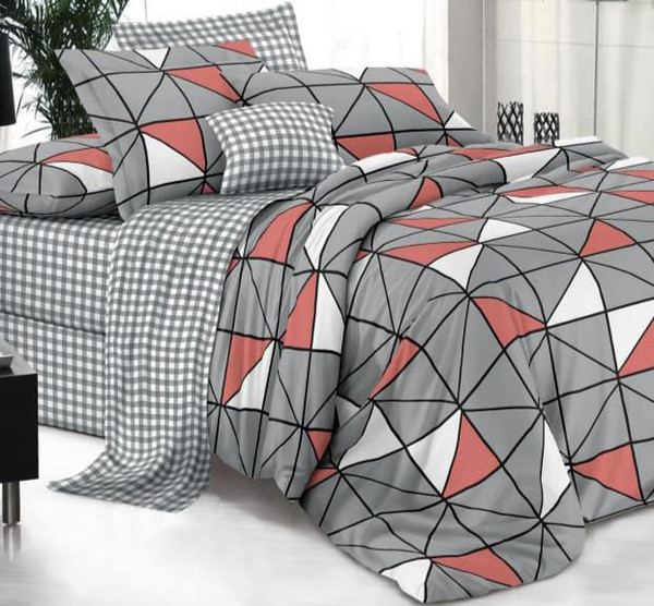 Изображение товара Комплект постельного белья Alleri Поплин Luxe Евро Max / П-375