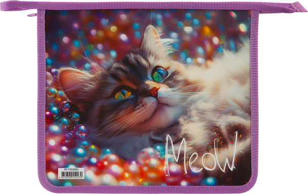 Изображение товара Папка для тетрадей ArtSpace Striped Cat / ПТ-73О2001