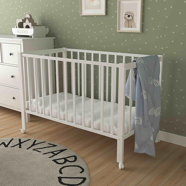 Изображение товара Детская кроватка СКВ 3190111 с матрасом Mio Tesoro NewBorn
