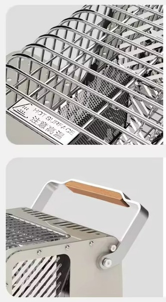 Изображение товара Обогреватель газовый для палатки Naturehike CNK2300CW018-G (бежево-серый)