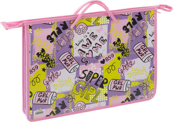 Изображение товара Папка-портфель ArtSpace City Girl / ПТ-15О40001