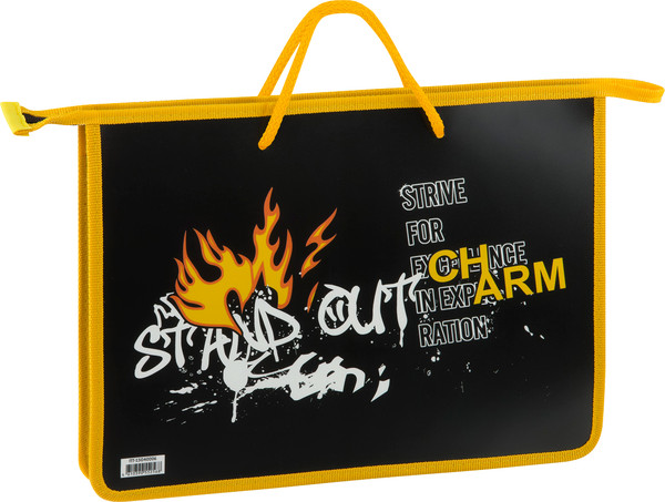 Изображение товара Папка-портфель ArtSpace Fire Smile / ПТ-15О40006