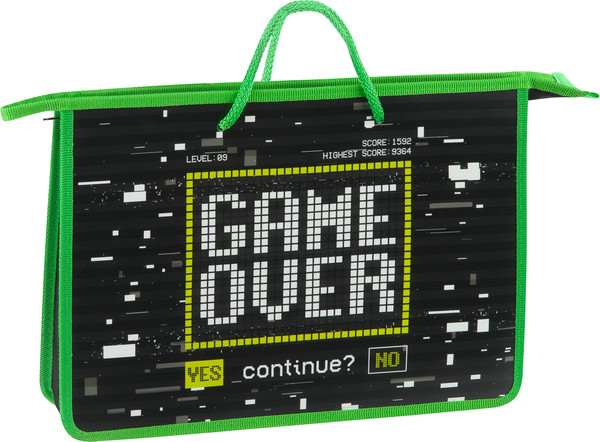 Изображение товара Папка-портфель ArtSpace Game Over / ПТ-15О70005