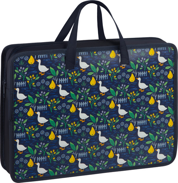 Изображение товара Папка-портфель ArtSpace Geese On Blue / ПТЛ-14Л70003