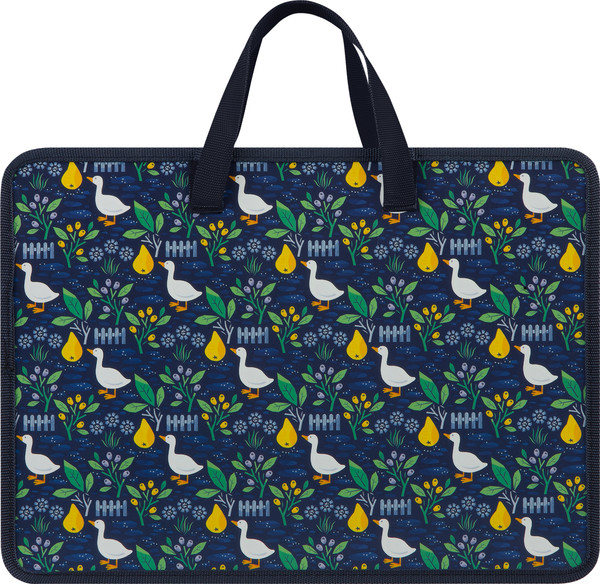 Изображение товара Папка-портфель ArtSpace Geese On Blue / ПТЛ-14Л70003