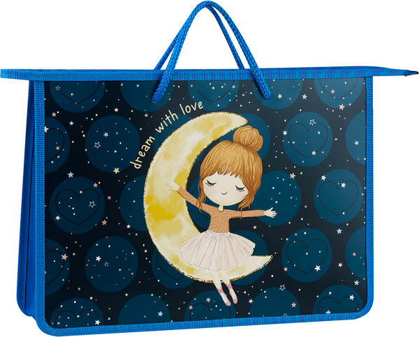 Изображение товара Папка-портфель ArtSpace Riding On The Moon / ПТ-15О70003