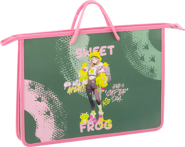 Изображение товара Папка-портфель ArtSpace Sweet Frog / ПТ-15О40004