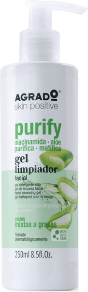 Изображение товара Гель для умывания Agrado Purify Facial Cleansing Gel (250мл)