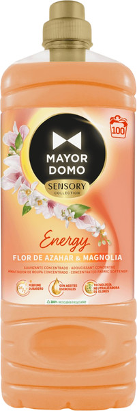 Изображение товара Кондиционер для белья Mayordomo Energy с ароматом цветов апельсина и магнолии (2л)