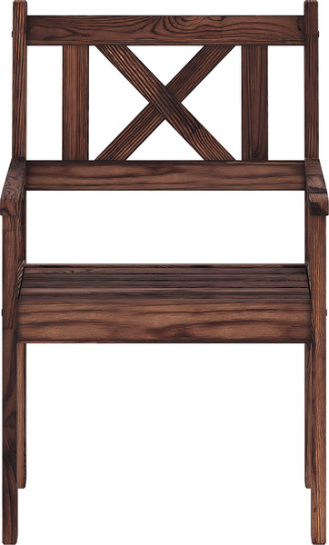 Изображение товара Кресло садовое Sundays Ф-183.02 590x90x640 (орех)