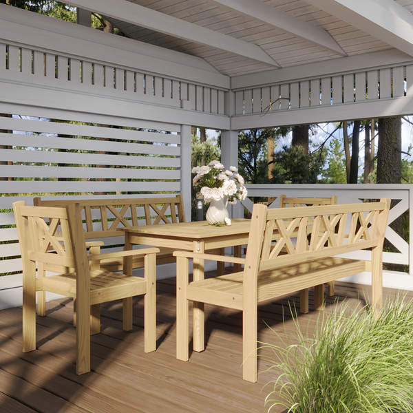 Изображение товара Кресло садовое Sundays Ф-183.02 590x90x640 (мед)