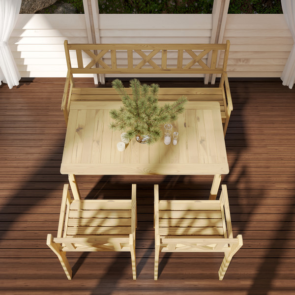 Изображение товара Кресло садовое Sundays Ф-183.02 590x90x640 (мед)