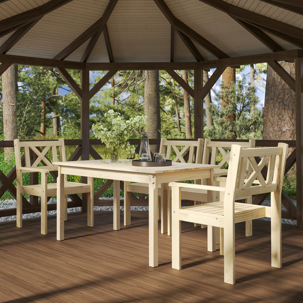 Изображение товара Кресло садовое Sundays Ф-183.02 590x90x640 (мед)