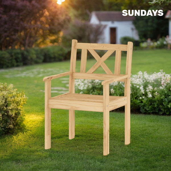 Изображение товара Кресло садовое Sundays Ф-183.02 590x90x640 (мед)