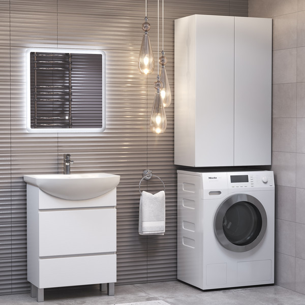 Изображение товара Шкаф для ванной Vigo Wing 640 / sh.WIN.64.2D (белый)