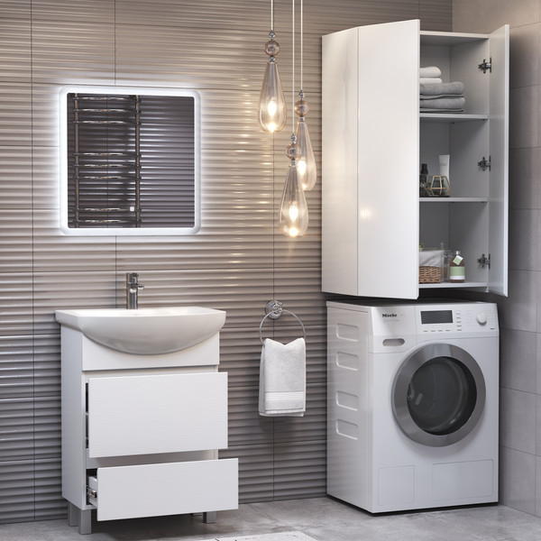 Изображение товара Шкаф для ванной Vigo Wing 640 / sh.WIN.64.2D (белый)