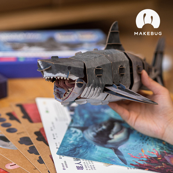 Изображение товара Конструктор Makebug Bring Nature Home Белая акула MB-B-0010